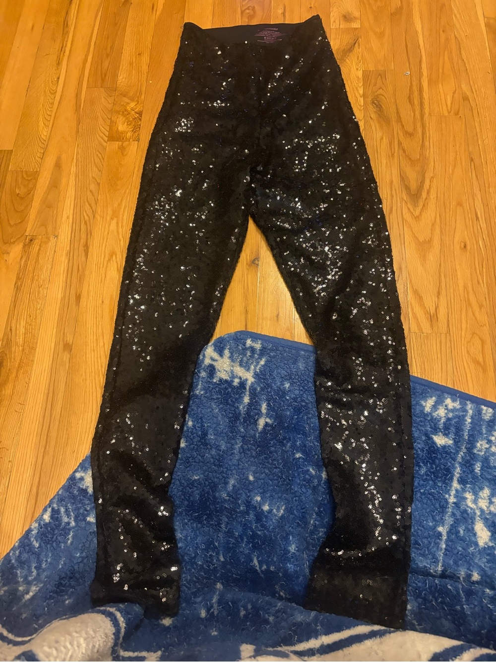 Commando Black Sequin Leggings